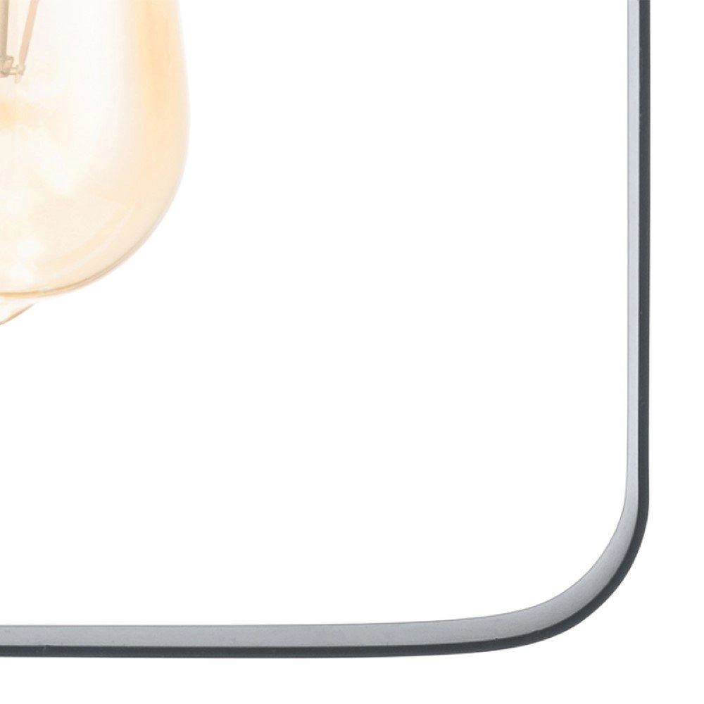 Pendant lamp Bedington Square black Eglo 9002759497767