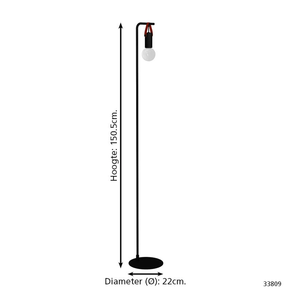 Nice floor lamp Apricale Eglo 9002759338091