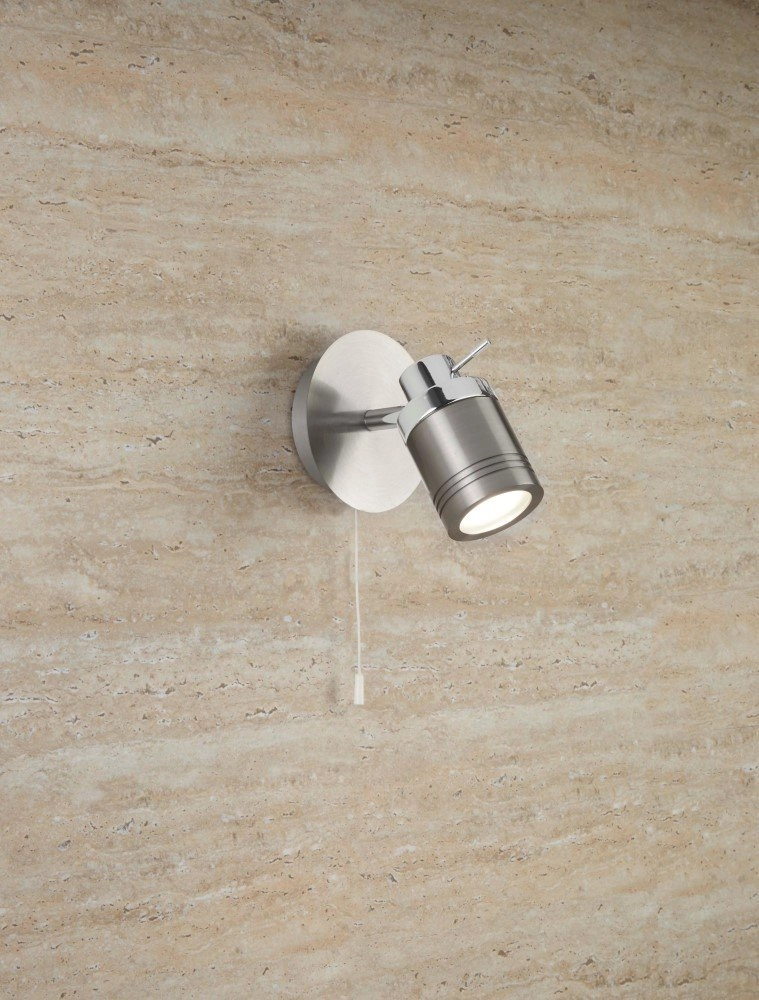 Bathroom wall spot Samson grey Searchlight 5053423096742