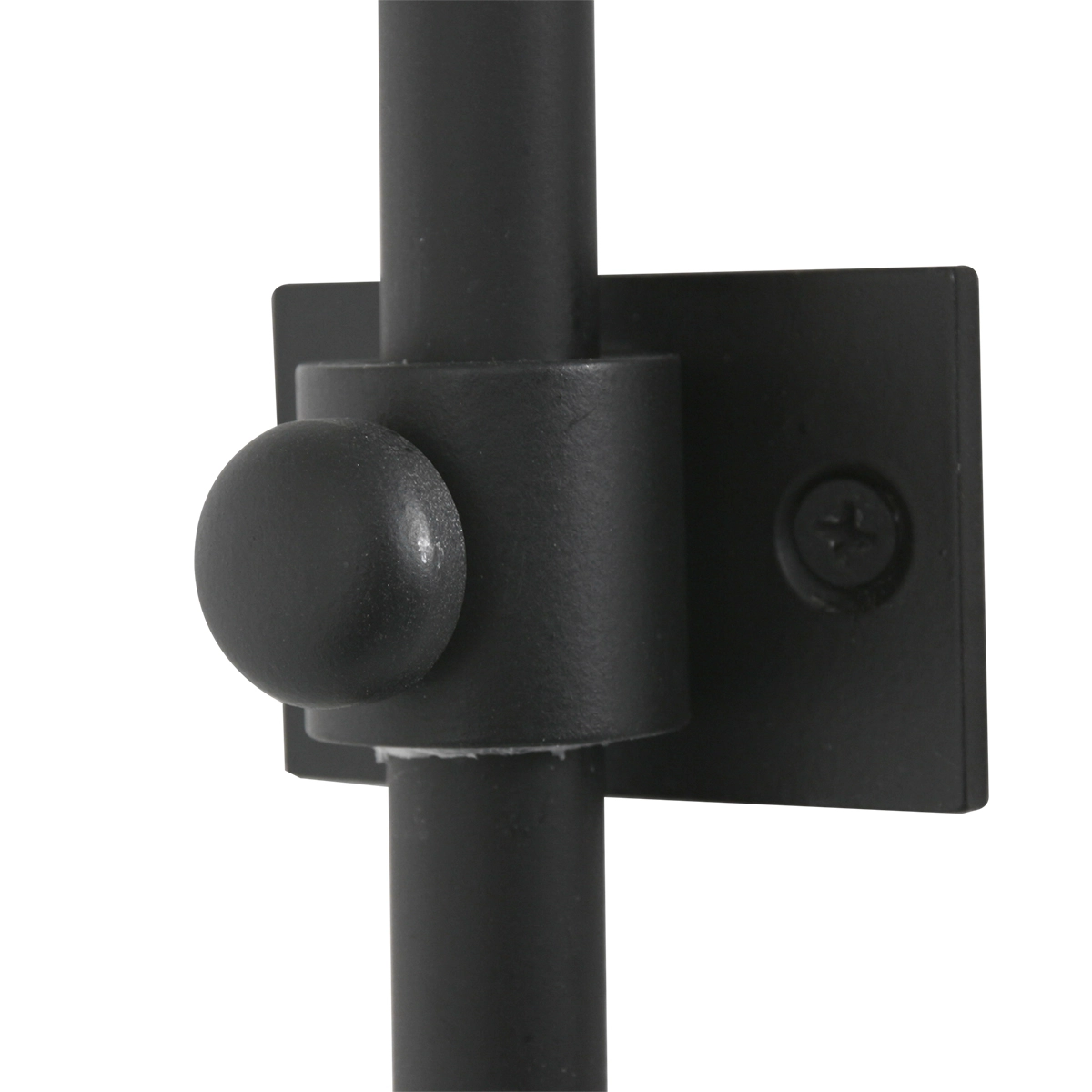 Wall Arc Lamp Sparkled black with white hood Steinhauer 8712746146080
