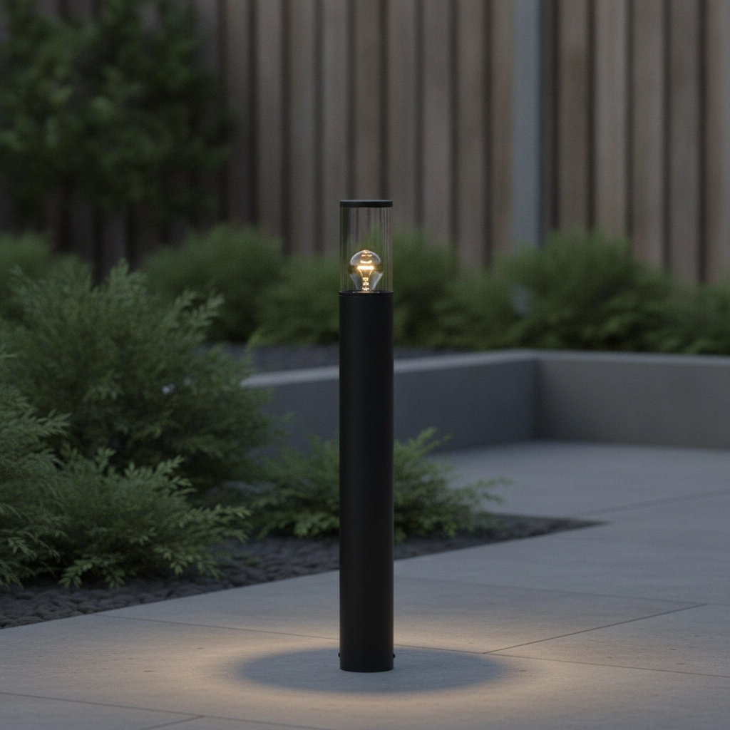 Design garden lamp Zosia grey 80cm