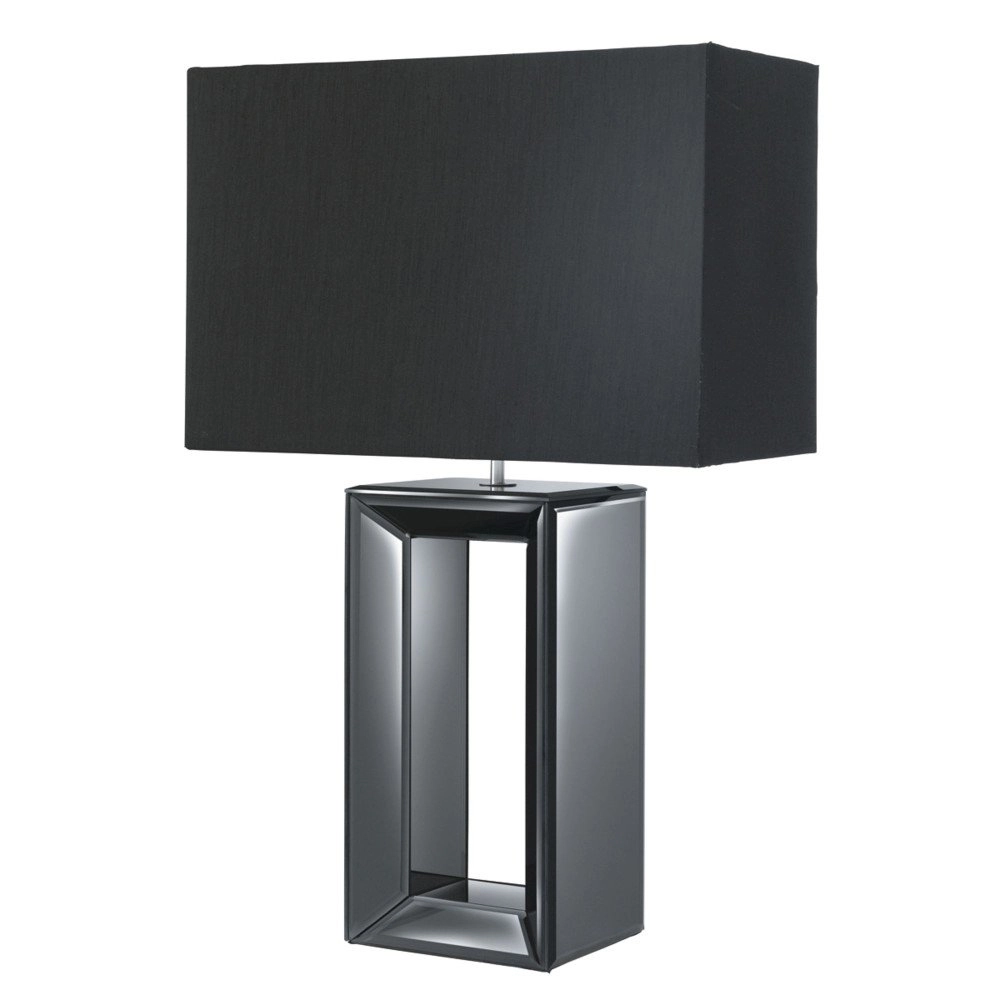 Black table lamp Mirror