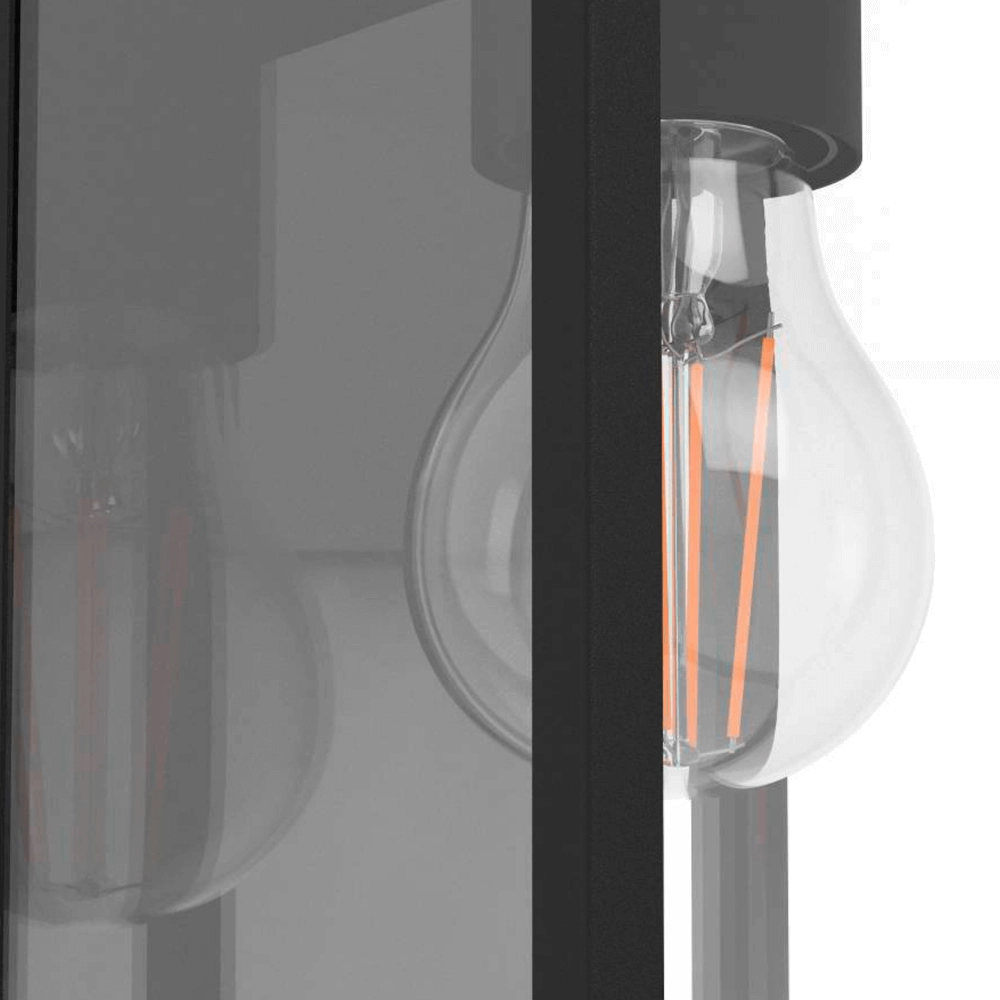 Black outdoor lamp Budrone Eglo 9008606231607