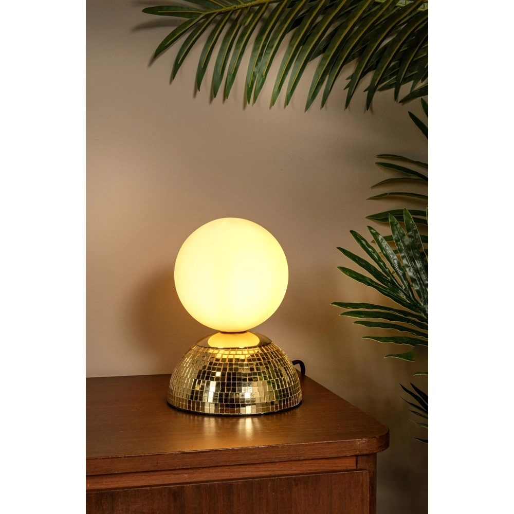 Table lamp Glitzer Gold Lucide 5411212106506