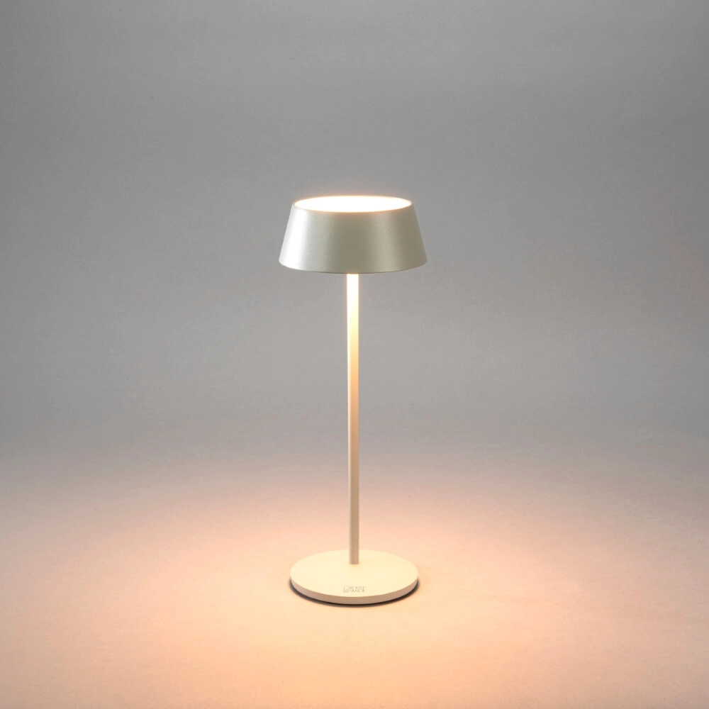 Rechargeable table lamp Menton grey KonstSmide 7318307839302