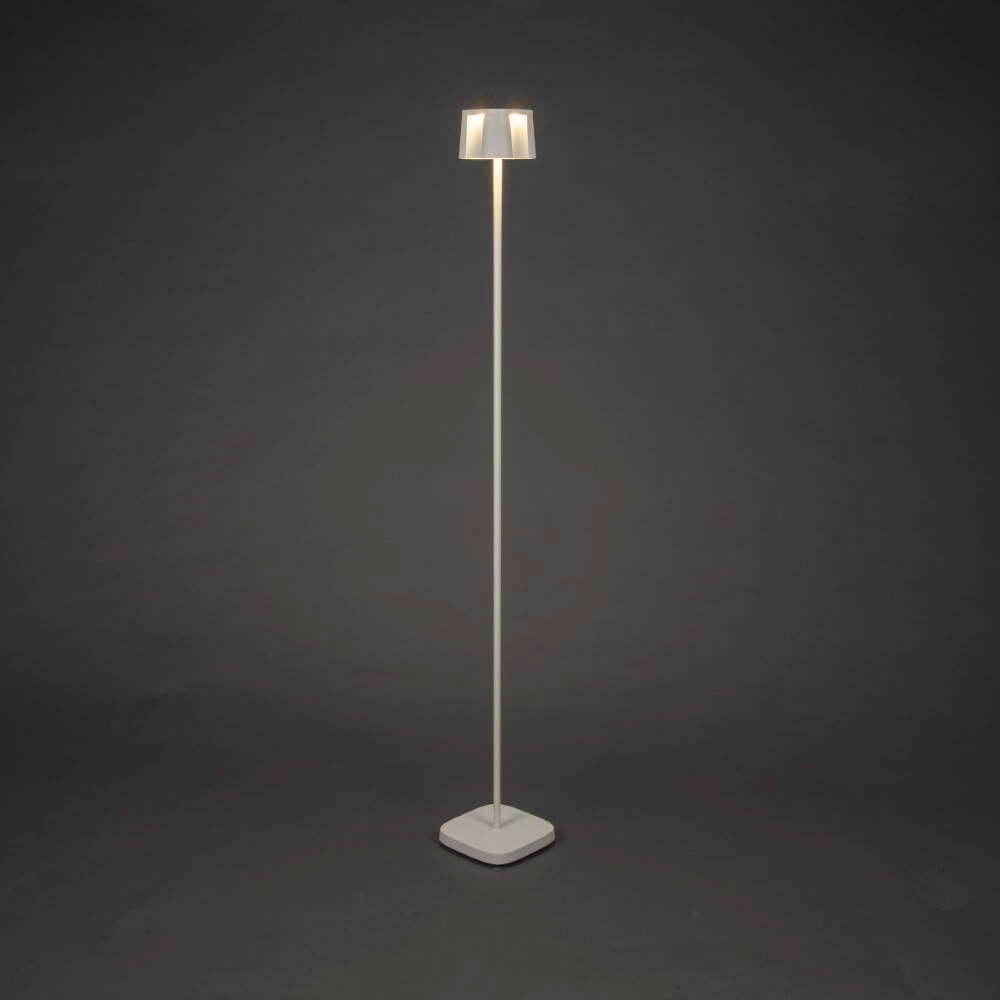White floor lamp Nice for outdoors KonstSmide 7318307831252