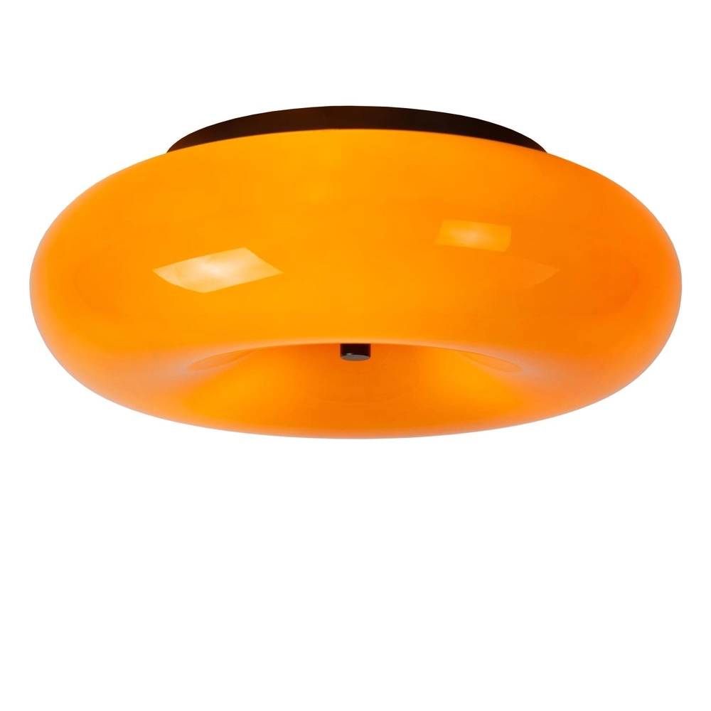Ceiling lamp Sentino Ø 30cm orange Lucide 5411212106346