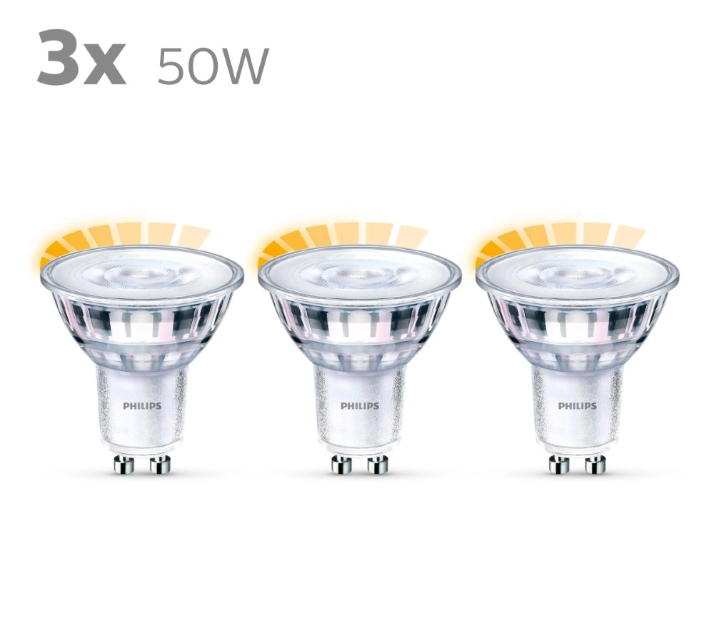 3,8W - GU10 - 2200-2700K - 345 lumen Philips 8718699776459