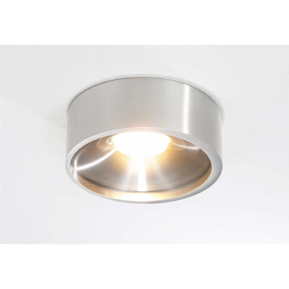 Stainless steel ceiling lamp Orlando Ø 14cm