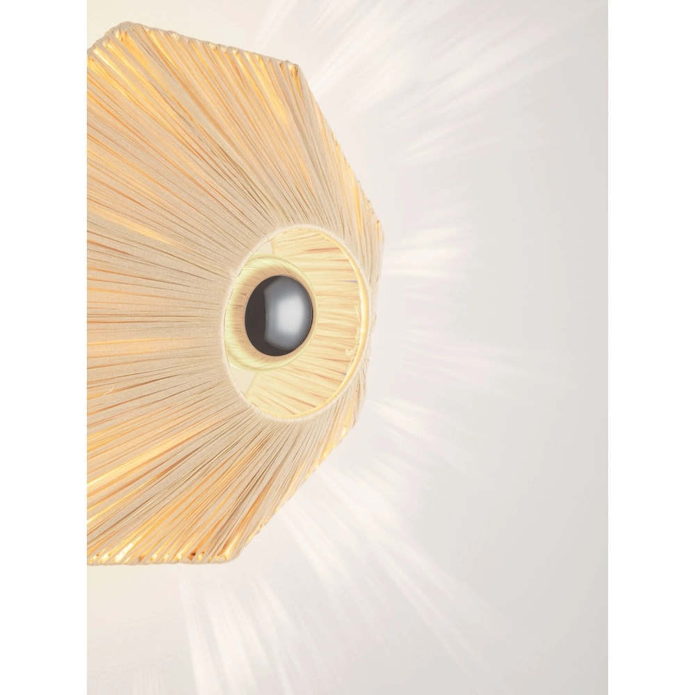 Japandi wall lamp Elvio Ø 30cm Lyora 5212017493880