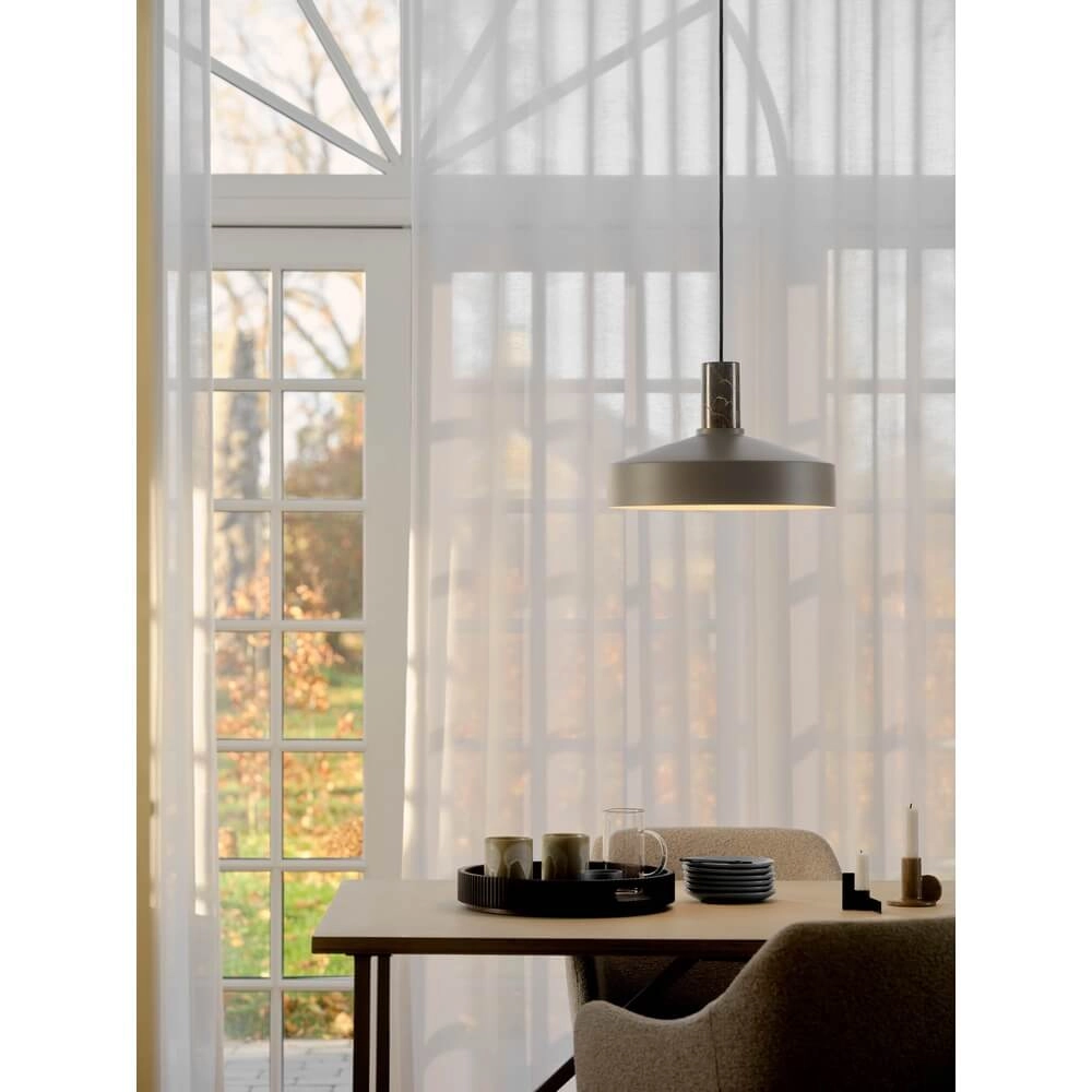 Pendant lamp Elvas light brown Ø 37.5cm Nordlux 5704924024245