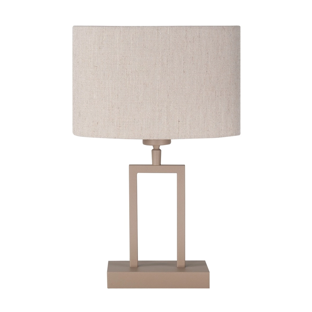 Table lamp Monza sand brown