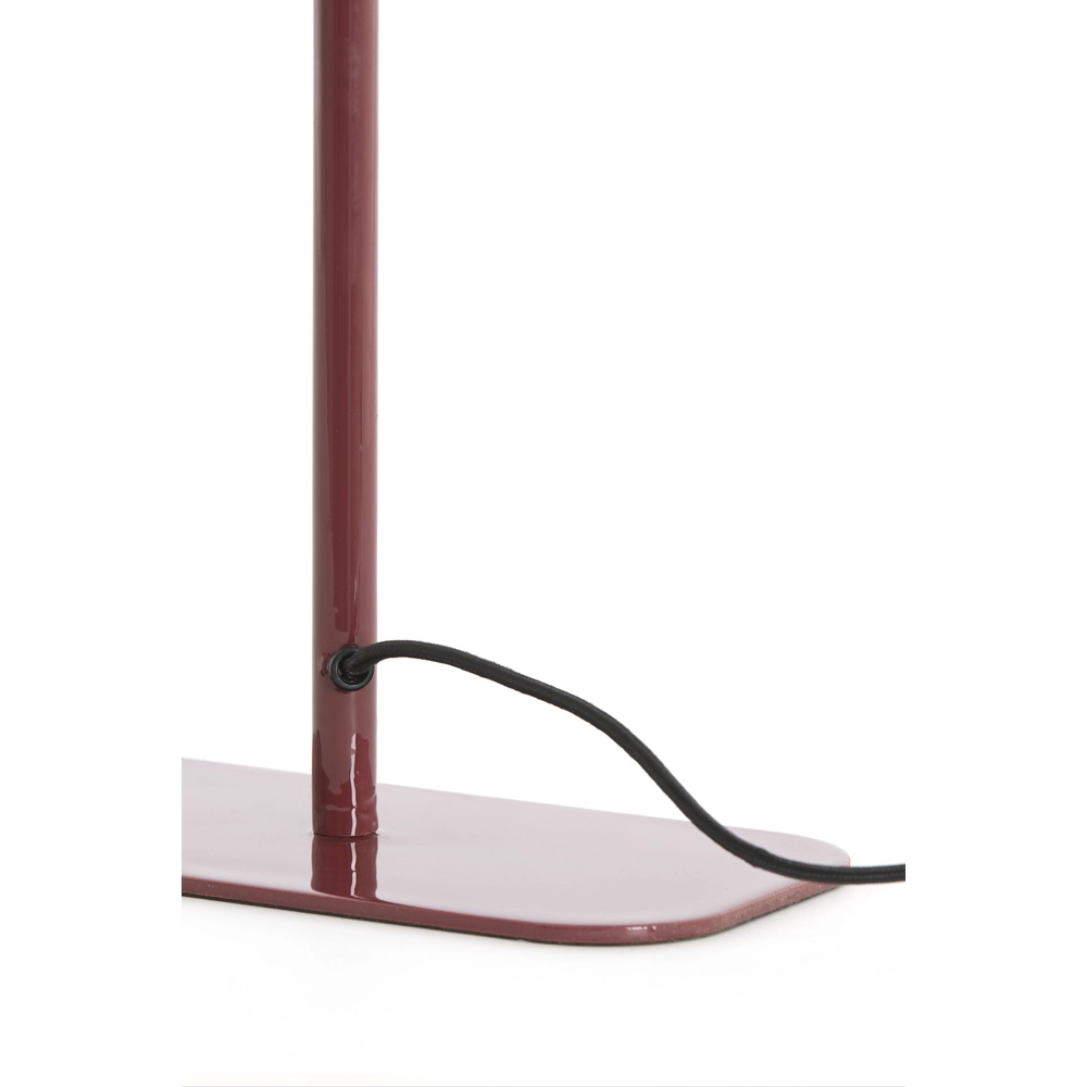 Bedside Lamp Elenie 25x13cm - gloss burgundy Light & Living 8717807818821
