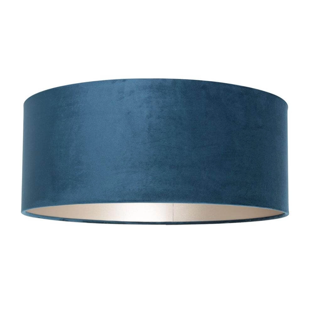 Floor lamp Zig-Zag black with blue shade Ø 50cm Steinhauer 8712746179293
