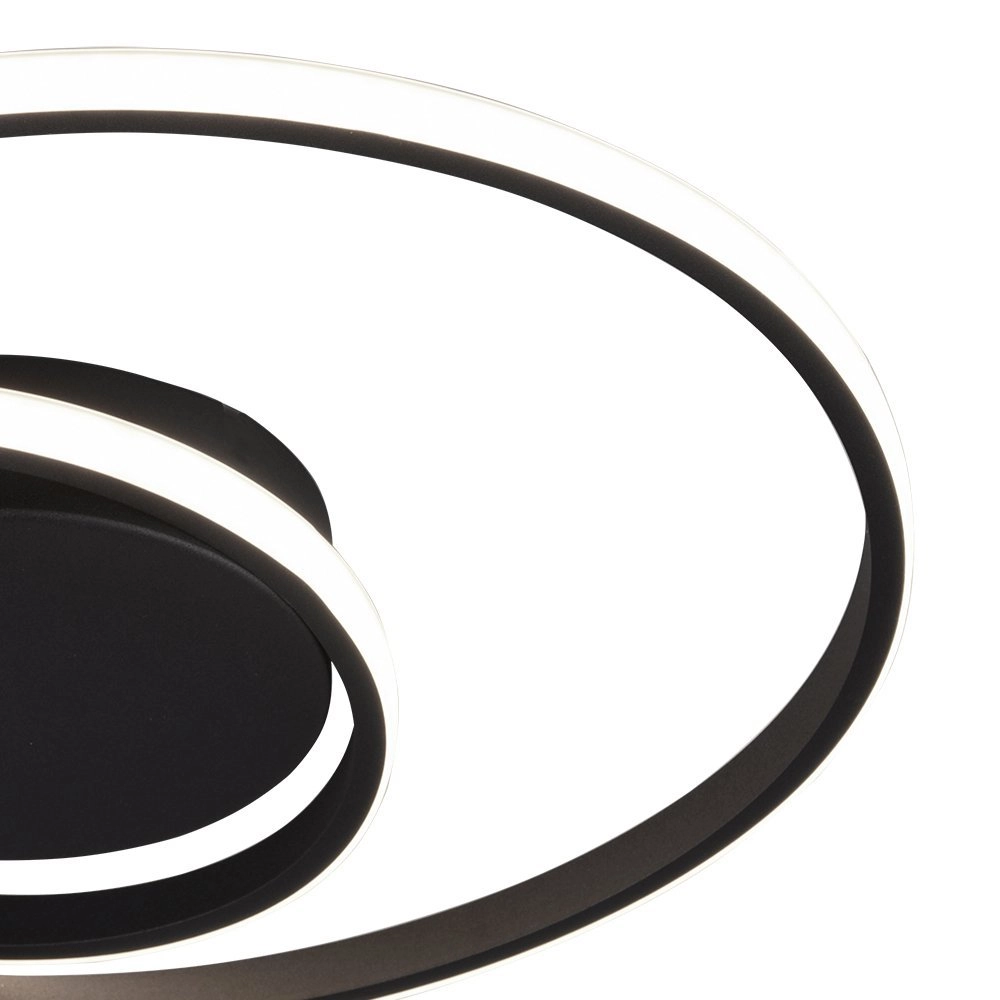 Modern ceiling lamp Zibal Ø 39 cm Trio 4017807442137