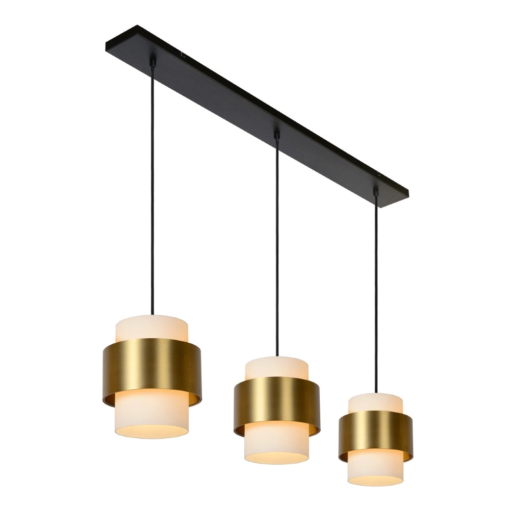 Modern pendant lamp Firmin 3-light Lucide 5411212451996