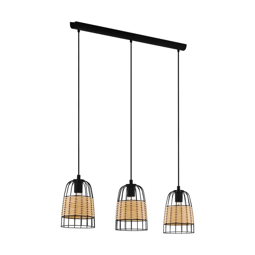 Pendant lamp Anwick Rattan