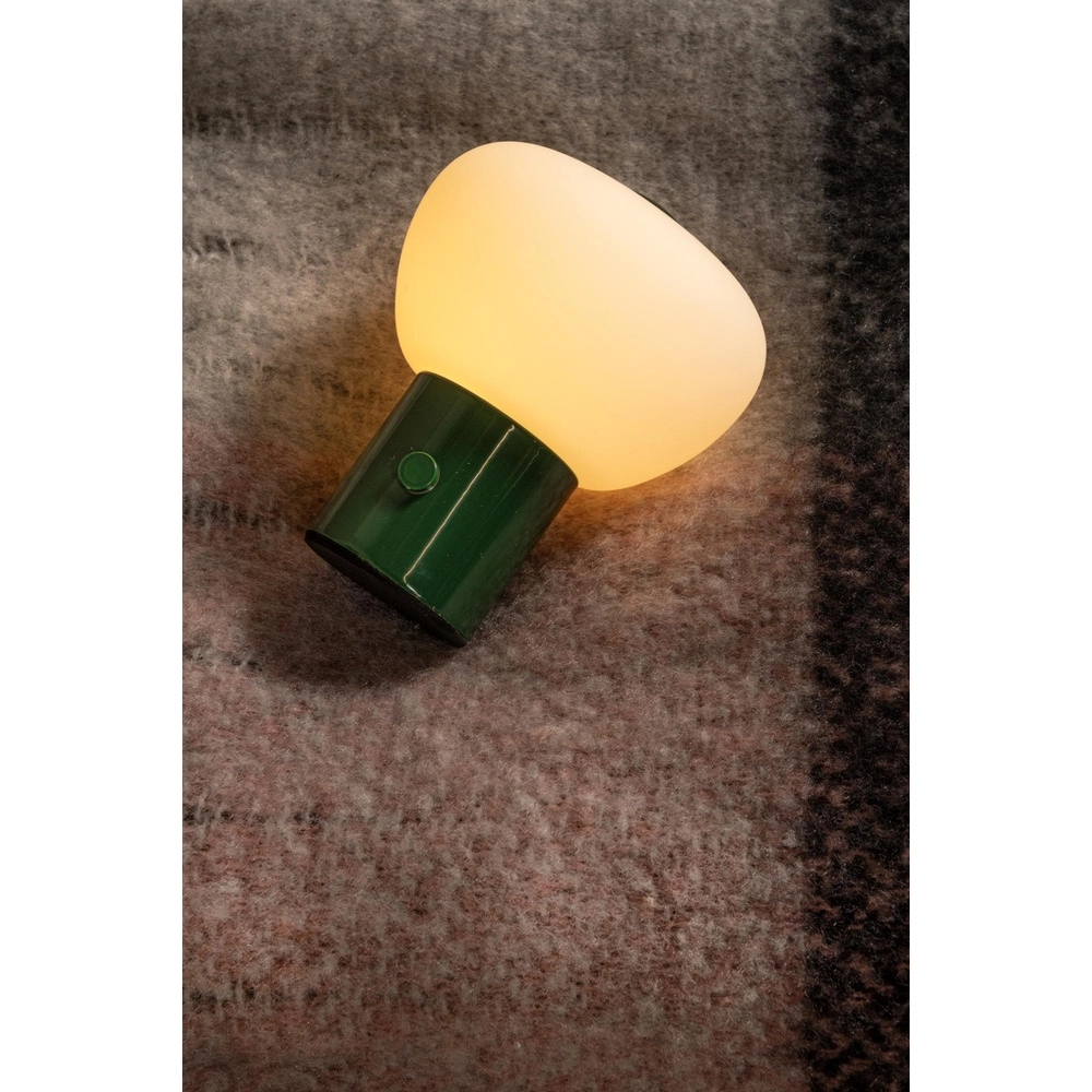 Table lamp rechargeable Gustav Green Lucide 5411212442017