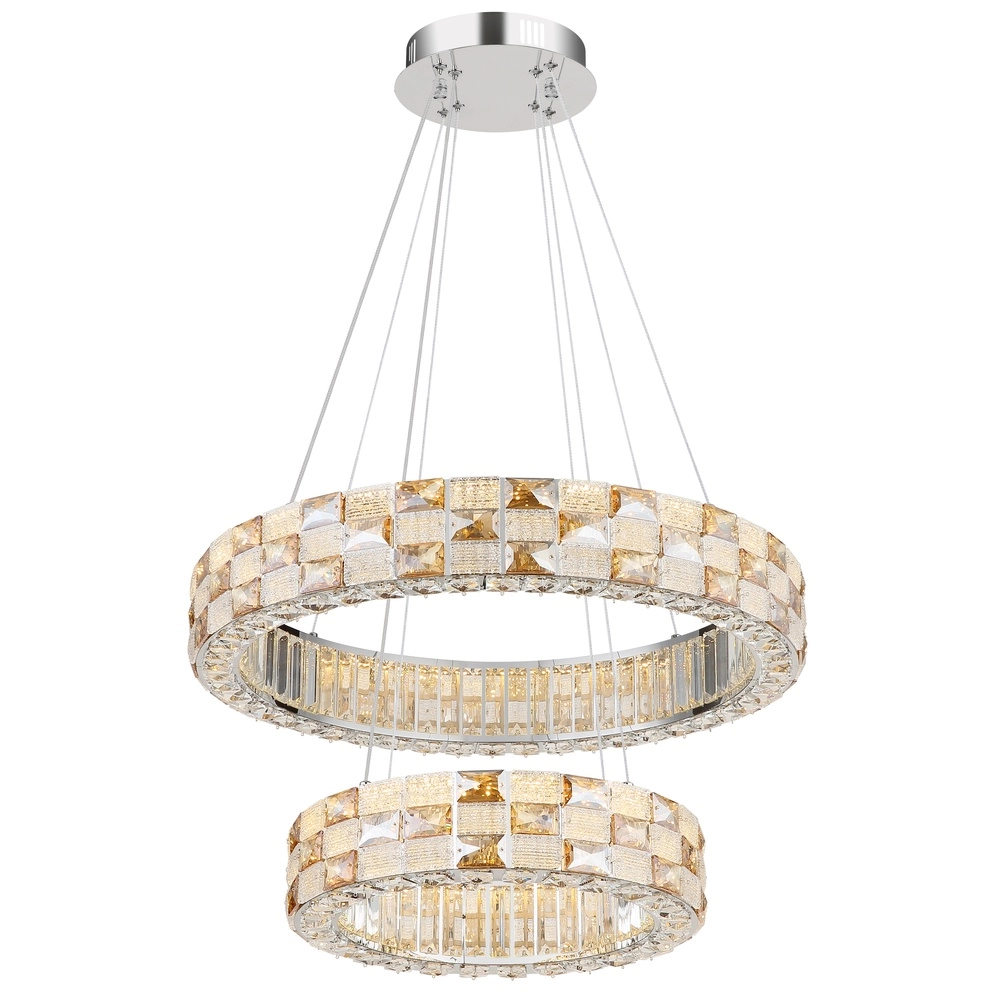 Pendant lamp Lidia chrome Globo 9007371586097