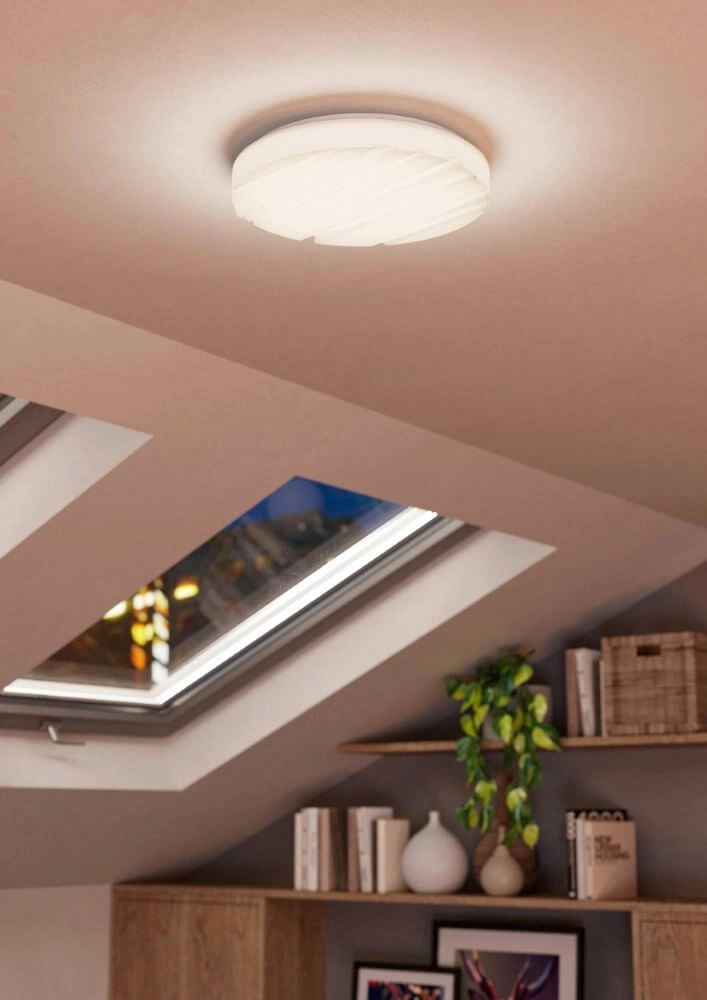 Modern LED ceiling light Ferentino Ø 28cm Eglo 9008606245055