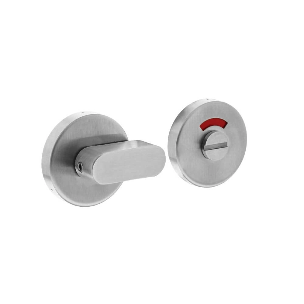 Toilet closure Tira Comfort knob stainless steel