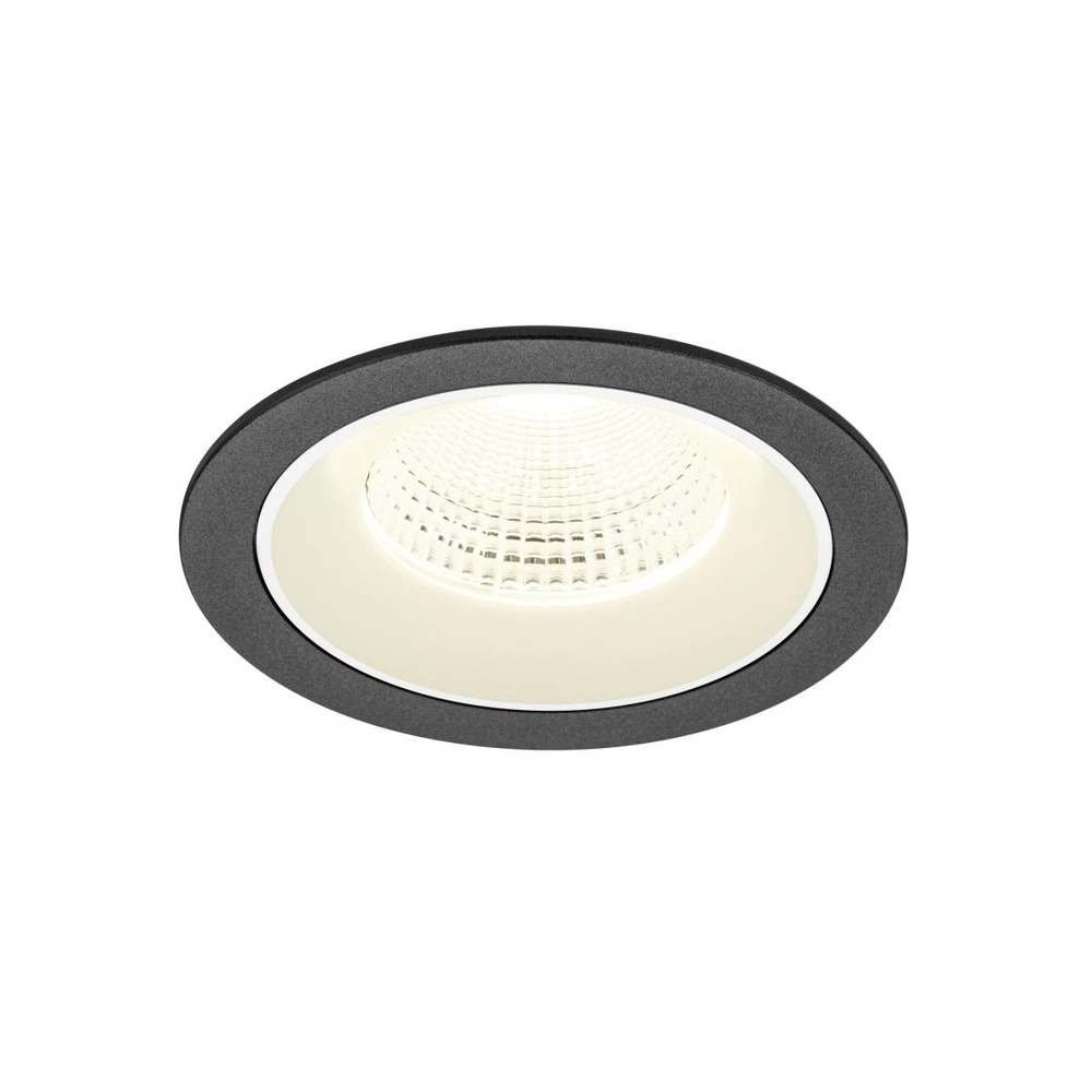 Recessed spotlight Numinos L black/white 4000K - 55deg