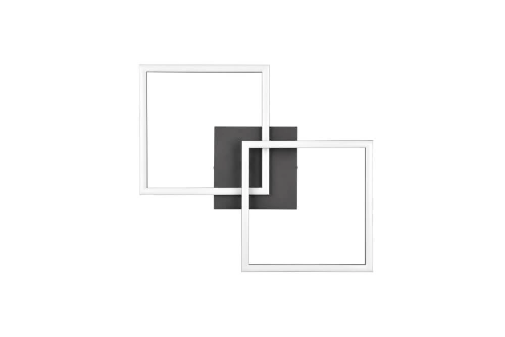 Designer ceiling lamp Trail black Trio 4017807577112
