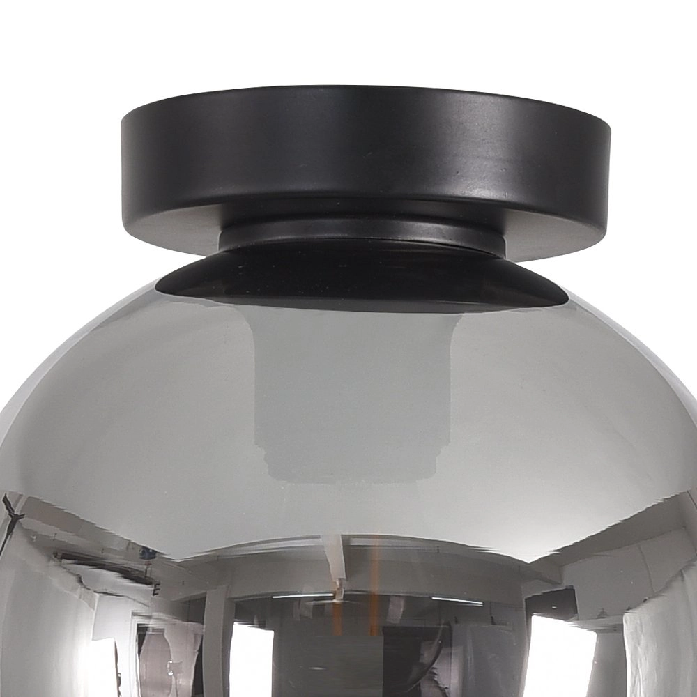 Smoke glass ceiling lamp Marino-20 Artdelight 8719831735822