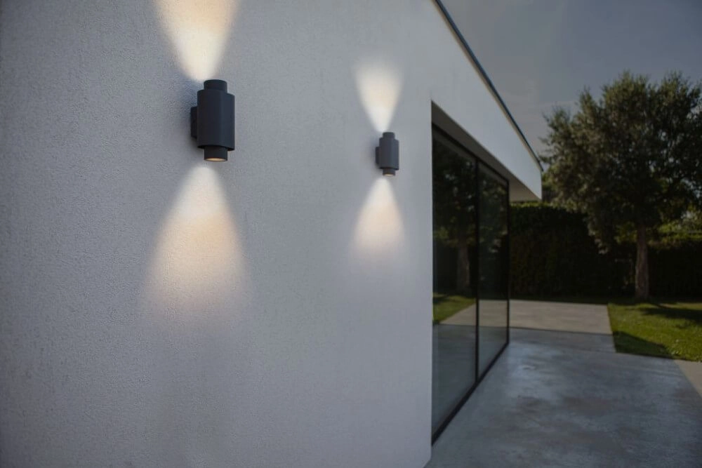 Wall spotlight Cypres Up & Down Anthracite Lutec 6939412014876