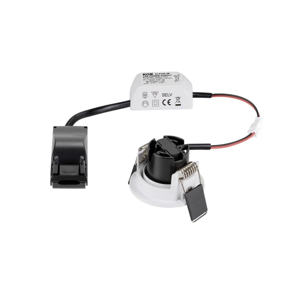 Recessed spotlight New Tria 45 2700K white SLV 4024163304009