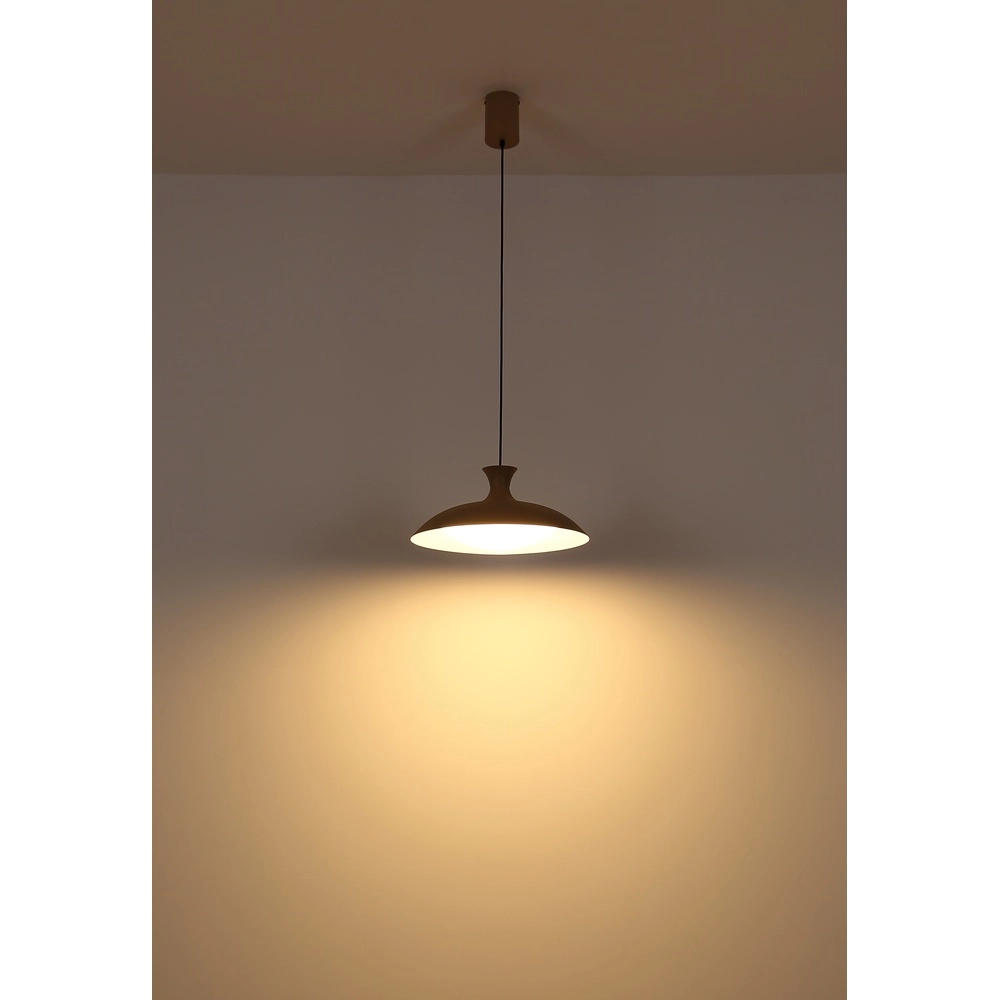 Modern pendant lamp Rocha sand brown Globo 9007371531981