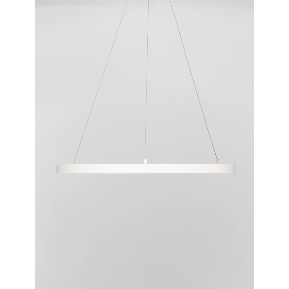 White pendant lamp Empatia design single Lyora 5212017442666
