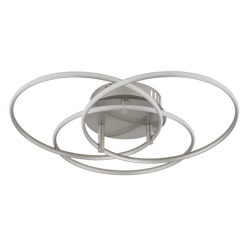 Design ceiling lamp Kombos nickel Globo 9007371533473