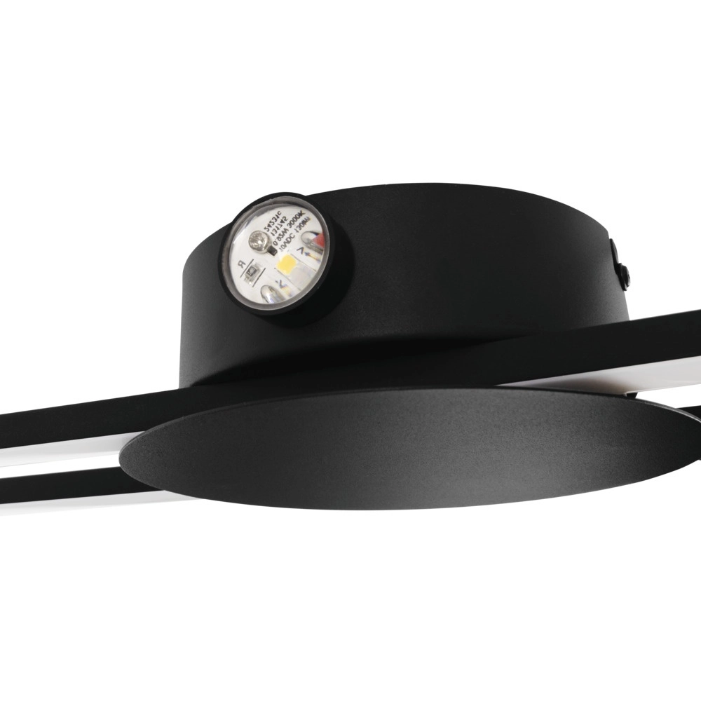 Design wall lamp Venticello black Eglo 9008606357437