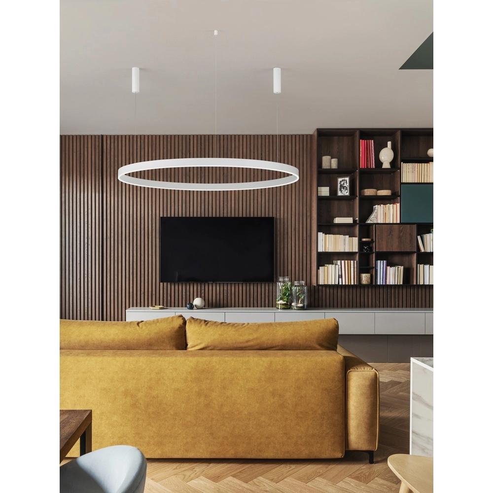 Pendant lamp Motif white Ø 150cm 3000K Lyora 5212017439284