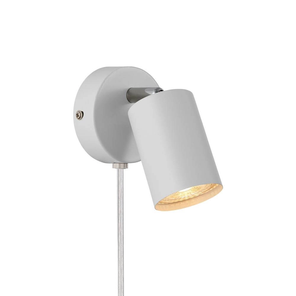 White wall lamp Explore corded