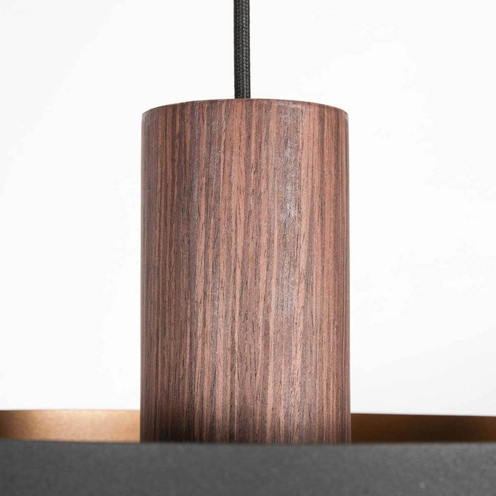 Pendant lamp Flinter Wood look Steinhauer 8712746177725