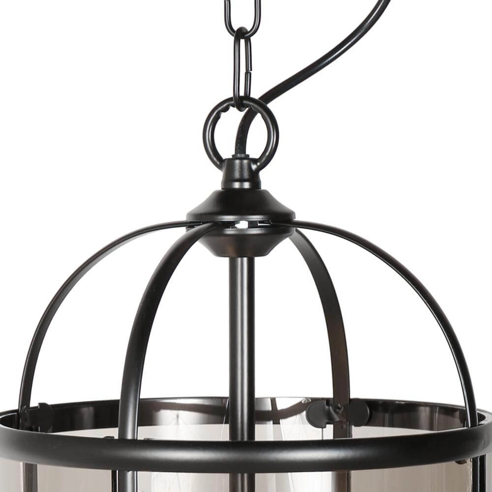 Classic pendant lamp Pimpernel black 2-lights Steinhauer 8712746174199