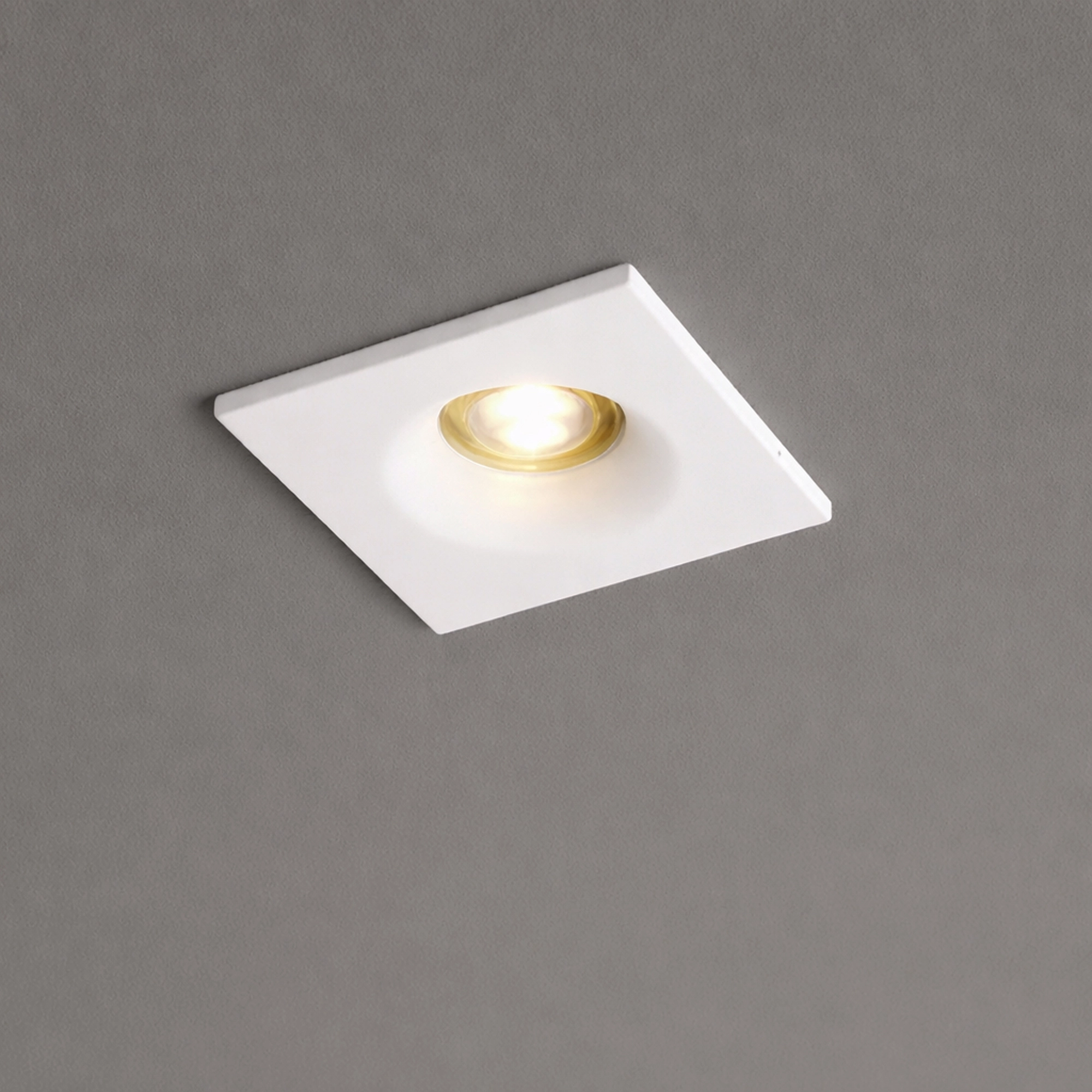 Recessed ceiling spotlight Rome only white