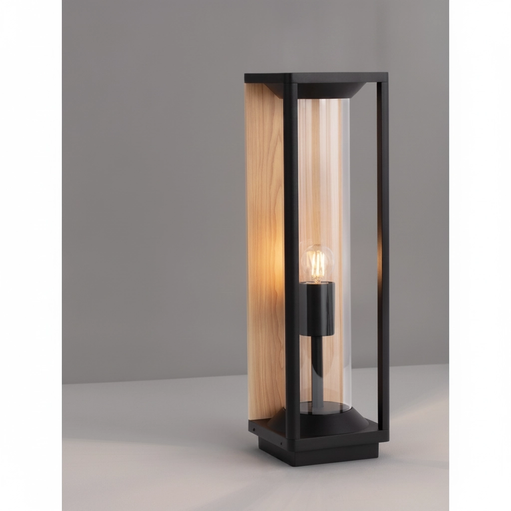 Garden lamp Pacific Background wood 50cm