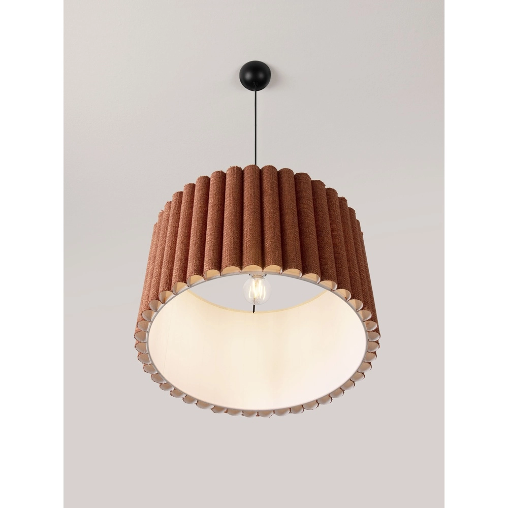 Pendant lamp Nos coffee brown Lyora 5212017493743