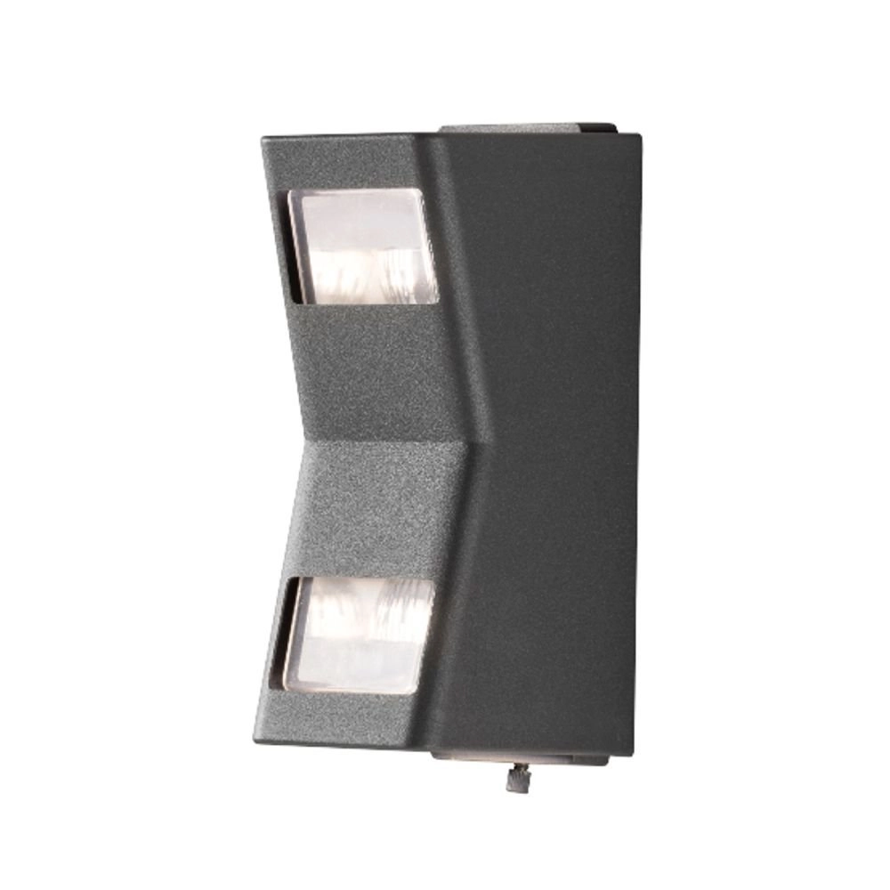 Wall spot Potenza Up - Down - Front anthracite