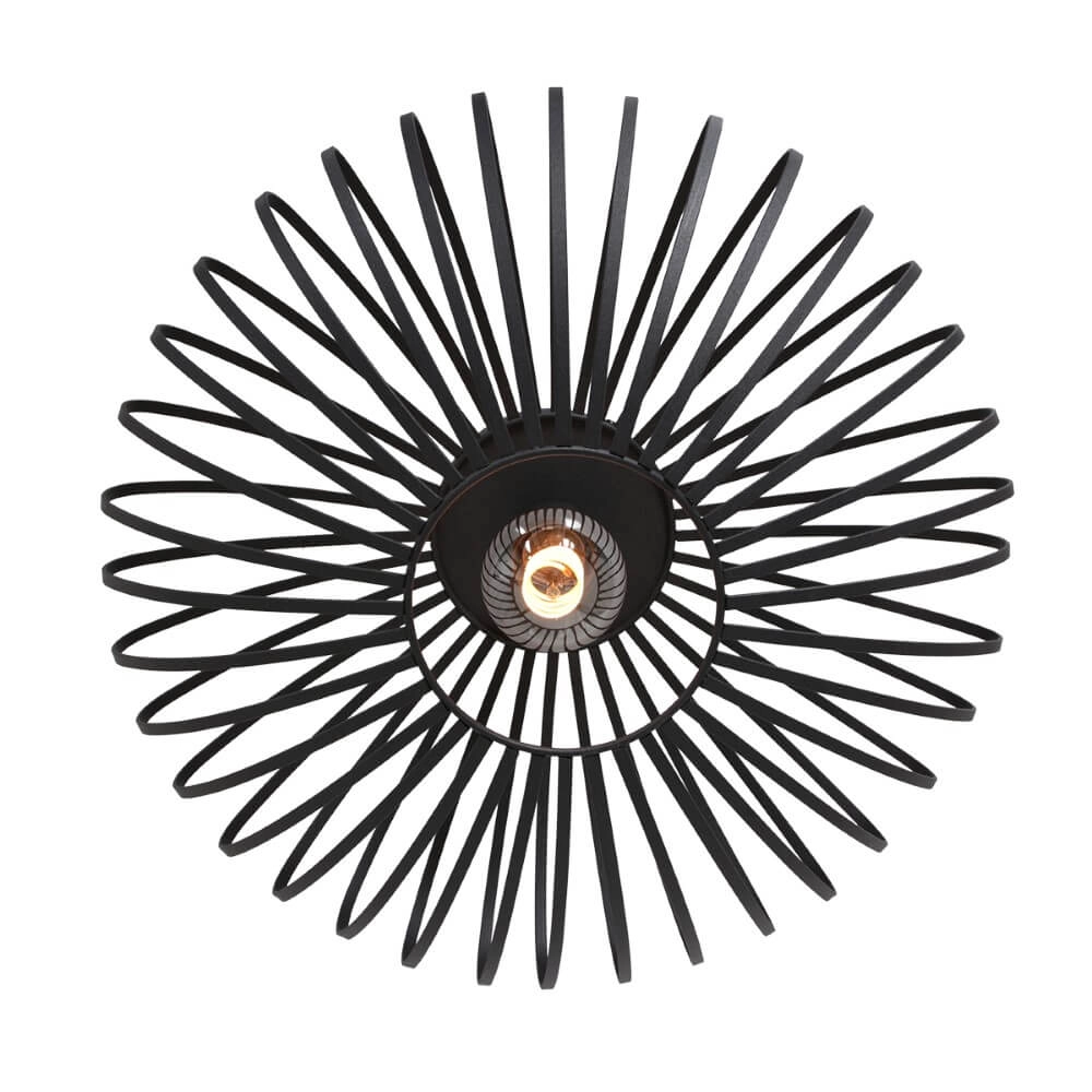 Wire ceiling lamp Dunbar Ø 40cm Steinhauer 8712746146721
