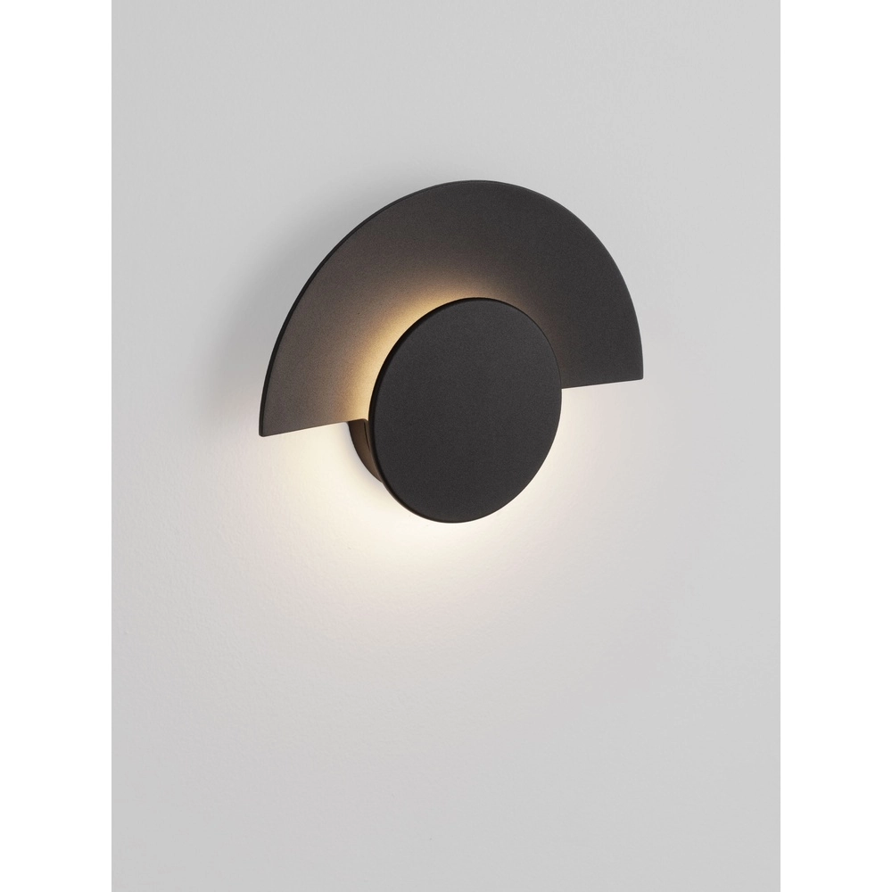 Modern wall lamp Gloo black - 2700K Lyora 5212017497246