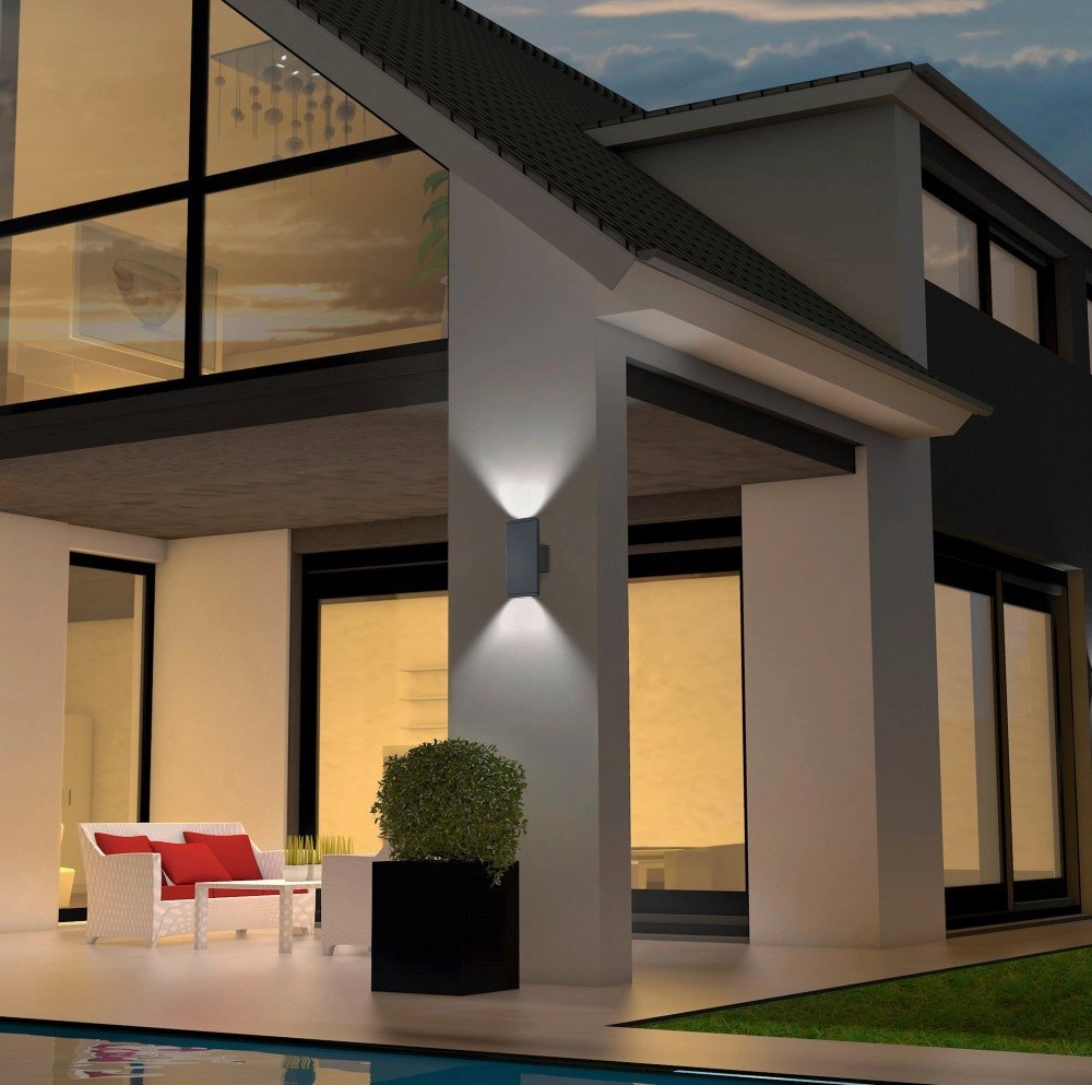 LED wall lamp Colorado Up - Down for outside Trio 4017807284164