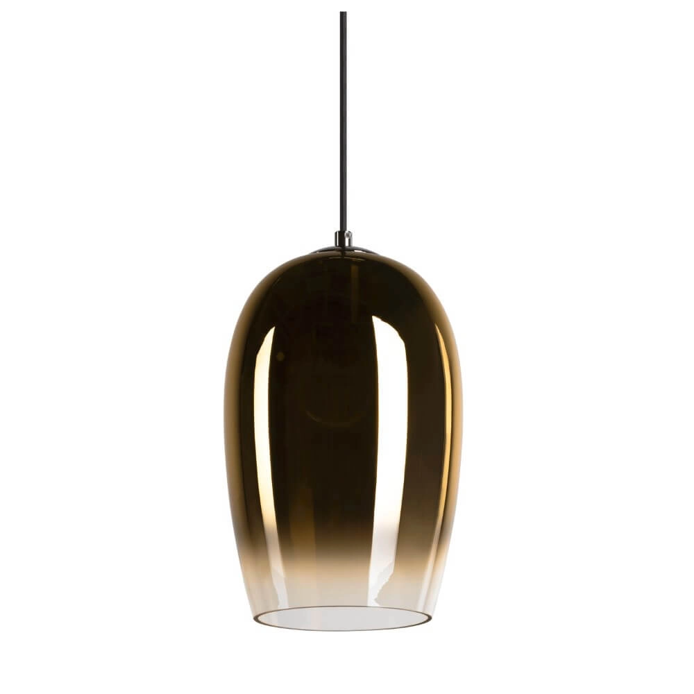Glass pendant lamp Pantilo gold glass - Ø18cm SLV 4024163266376