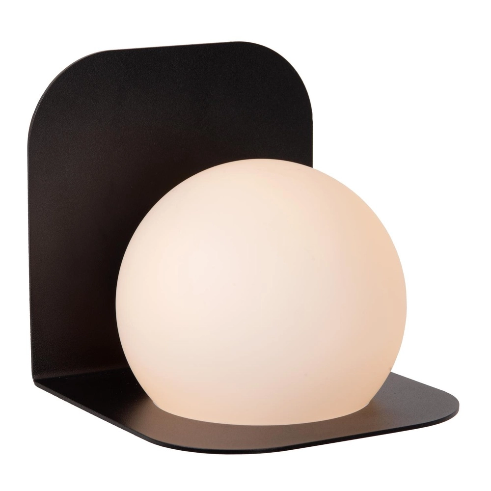 Design wall lamp Davy black suitable for bathroom
