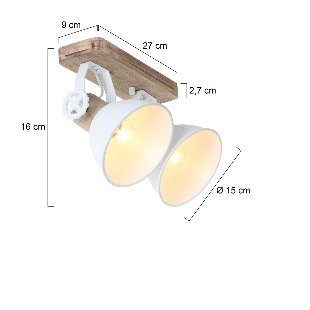 Retro surface-mounted spotlights Gearwood Steinhauer 8712746122756