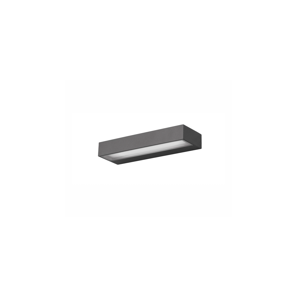 Grey wall lamp Fungo design
