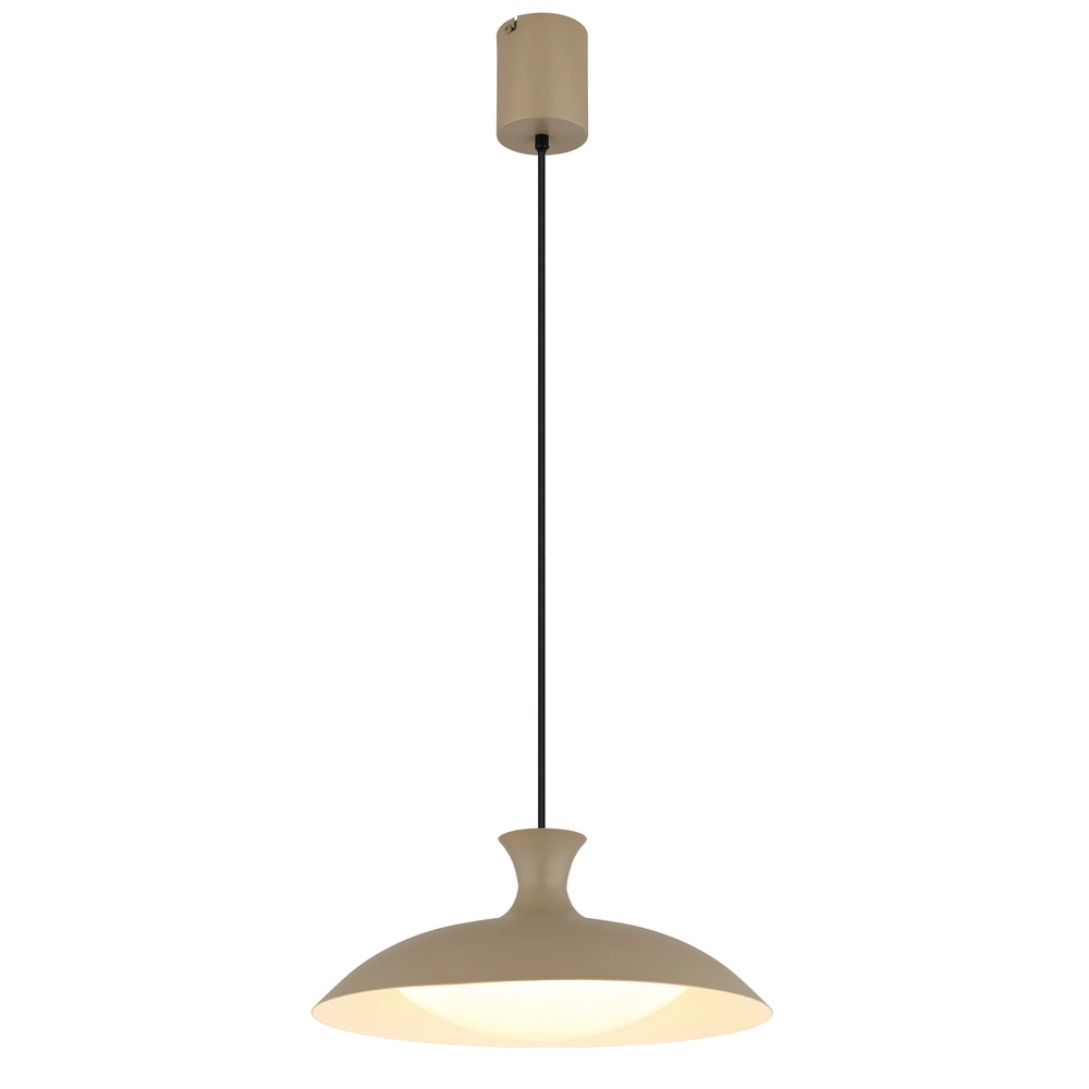 Modern pendant lamp Rocha sand brown Globo 9007371531981